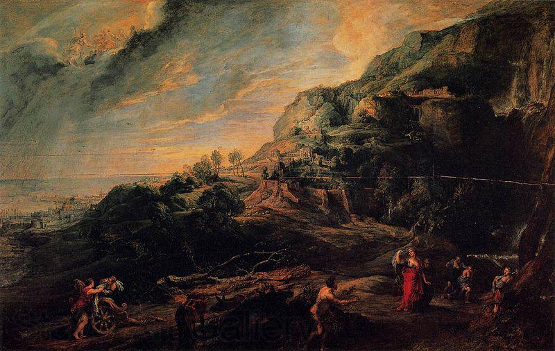 Peter Paul Rubens Ulysses and Nausicaa on the Island of the Phaeacians